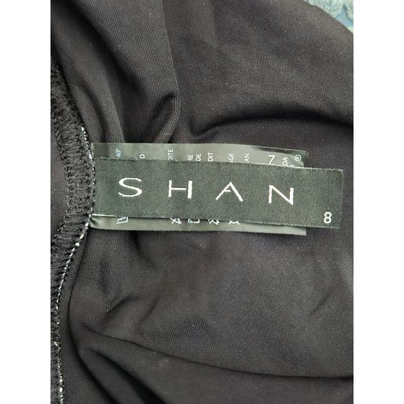 SHAN Women's Black Floral Foam Bandeau One Piece Swimsuit Size US 8 - Picture 9 of 10